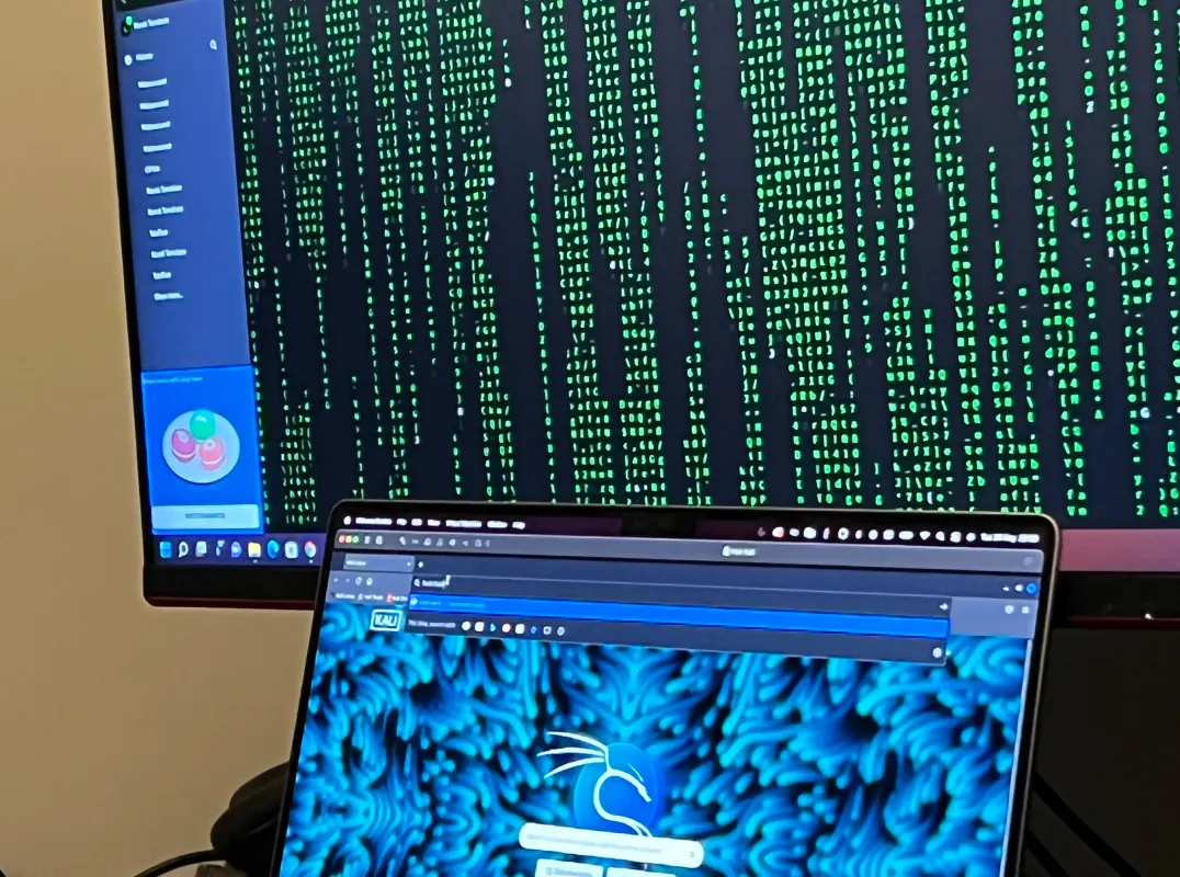 A Computer with kali linux